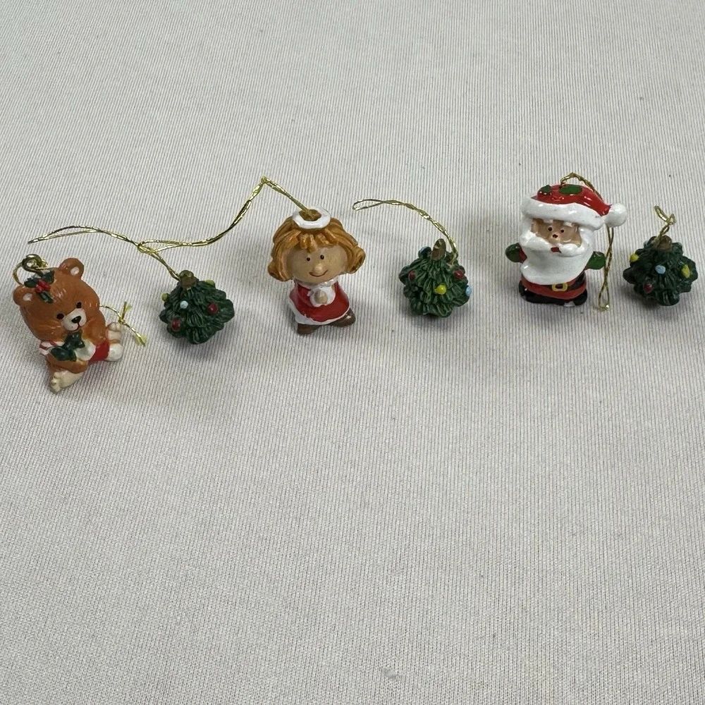 Lot 6 Mini‎ Christmas Ornaments